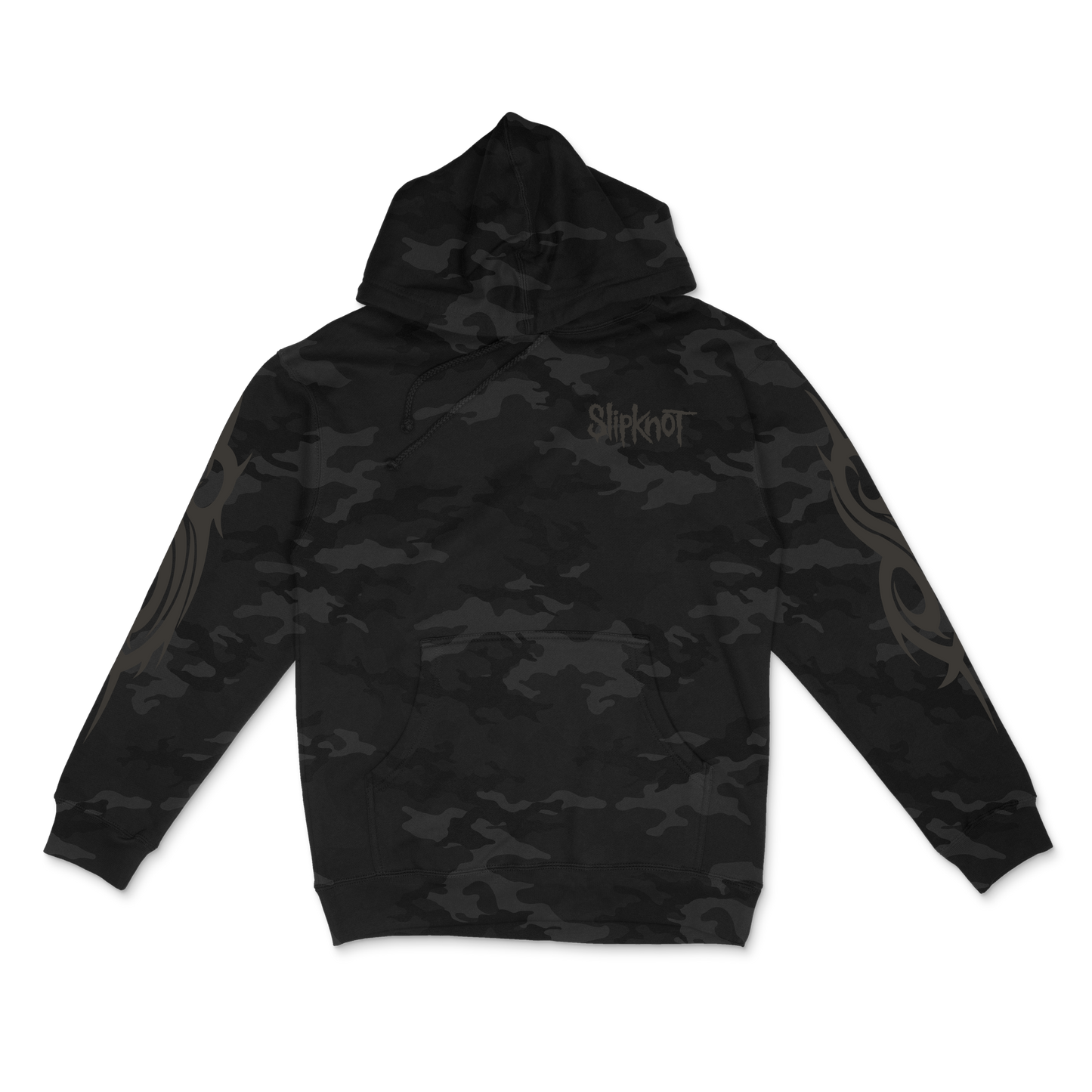Black S Camo Hoodie