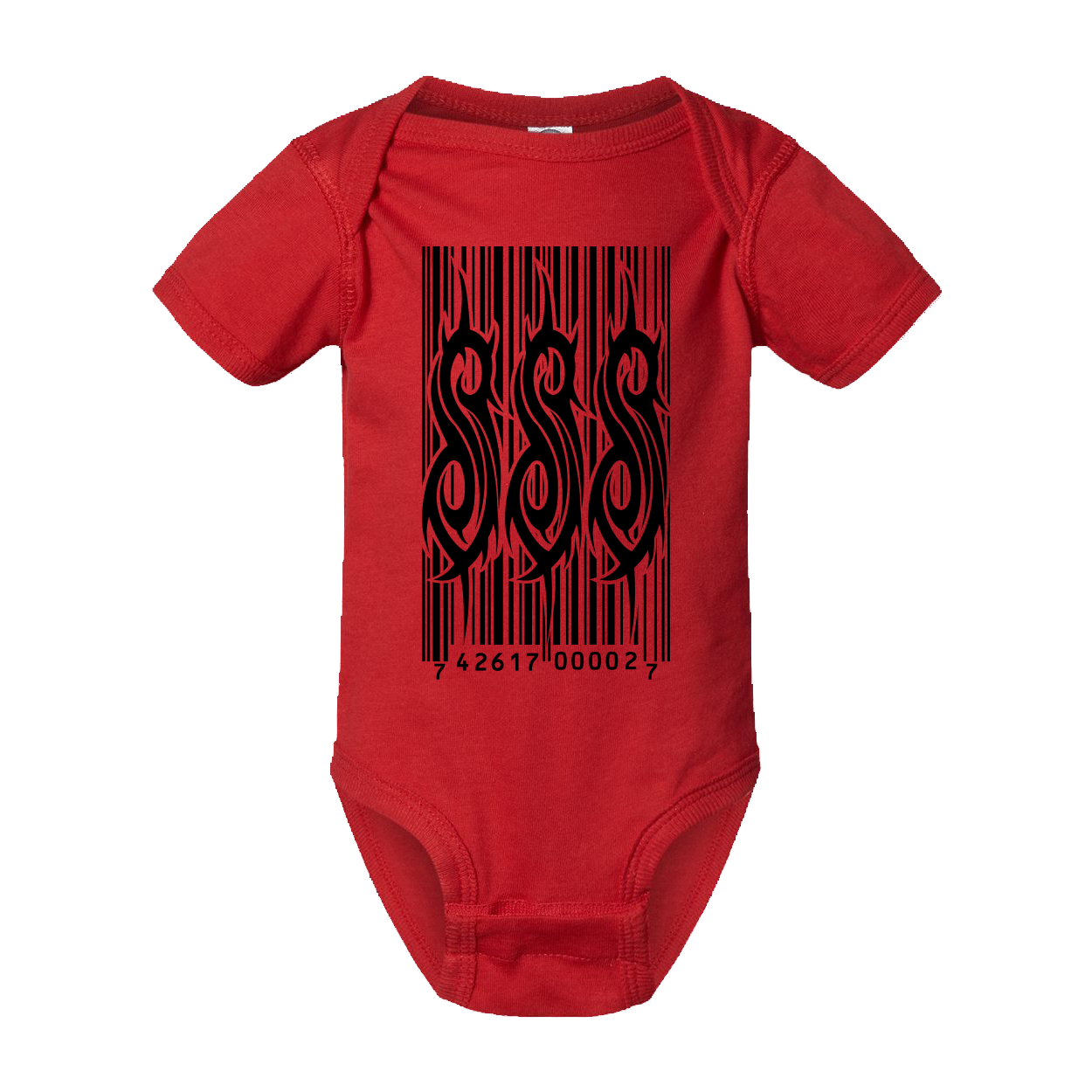 Red Barcode Onesie