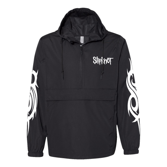 White S Anorak Windbreaker