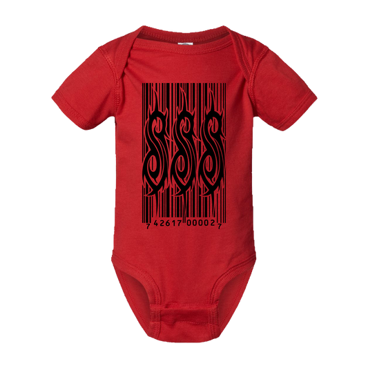 Red Barcode Onesie